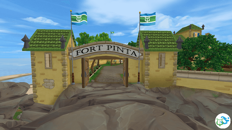 Entrée du Fort Pinta
